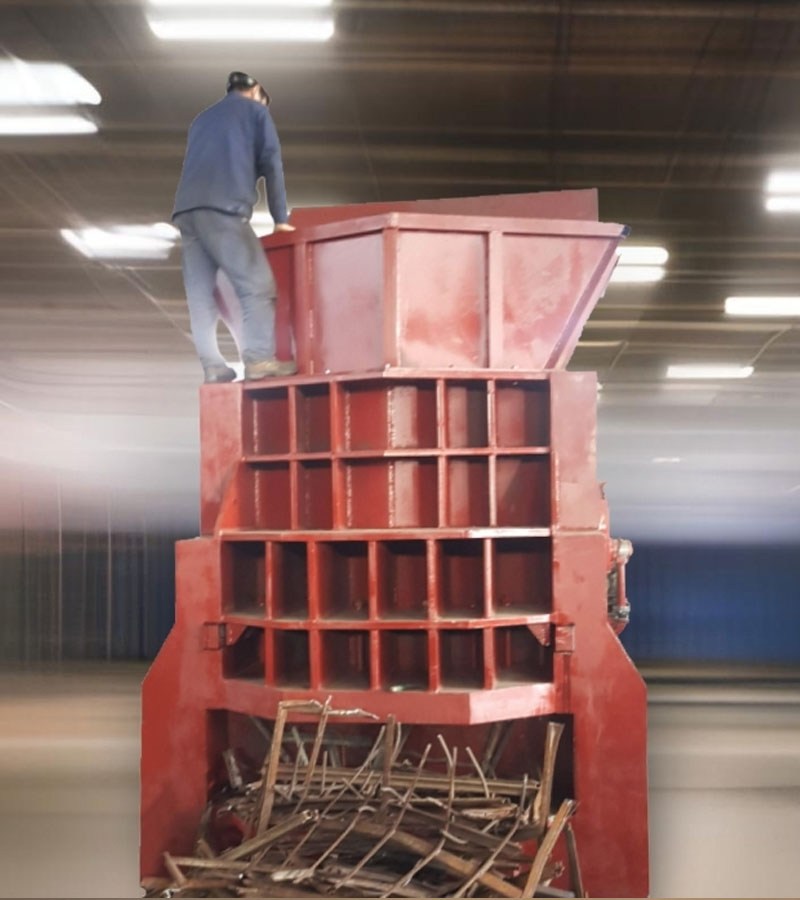 Scrap Shearing Machine