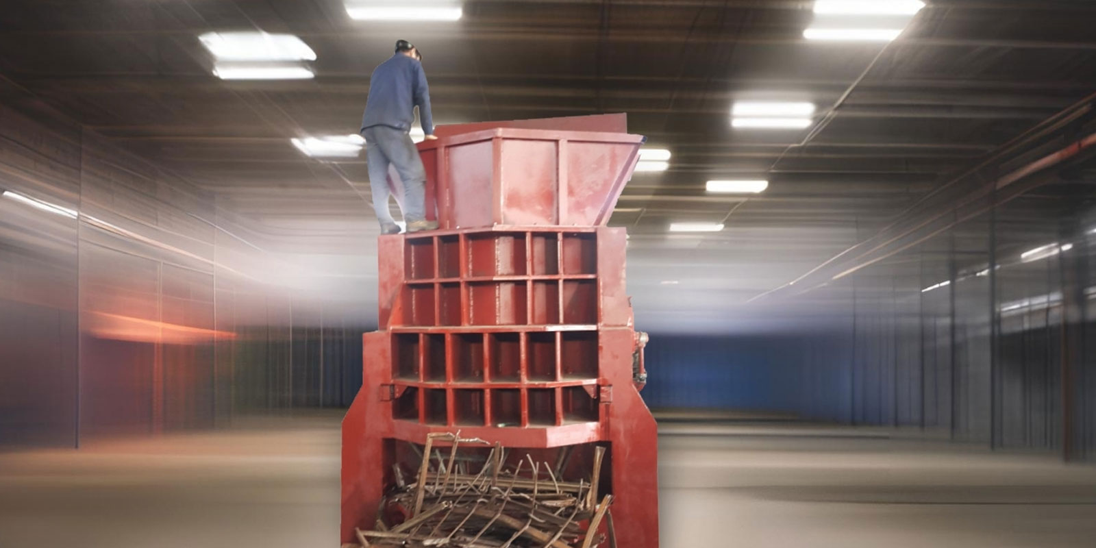 Scrap Shearing Machine